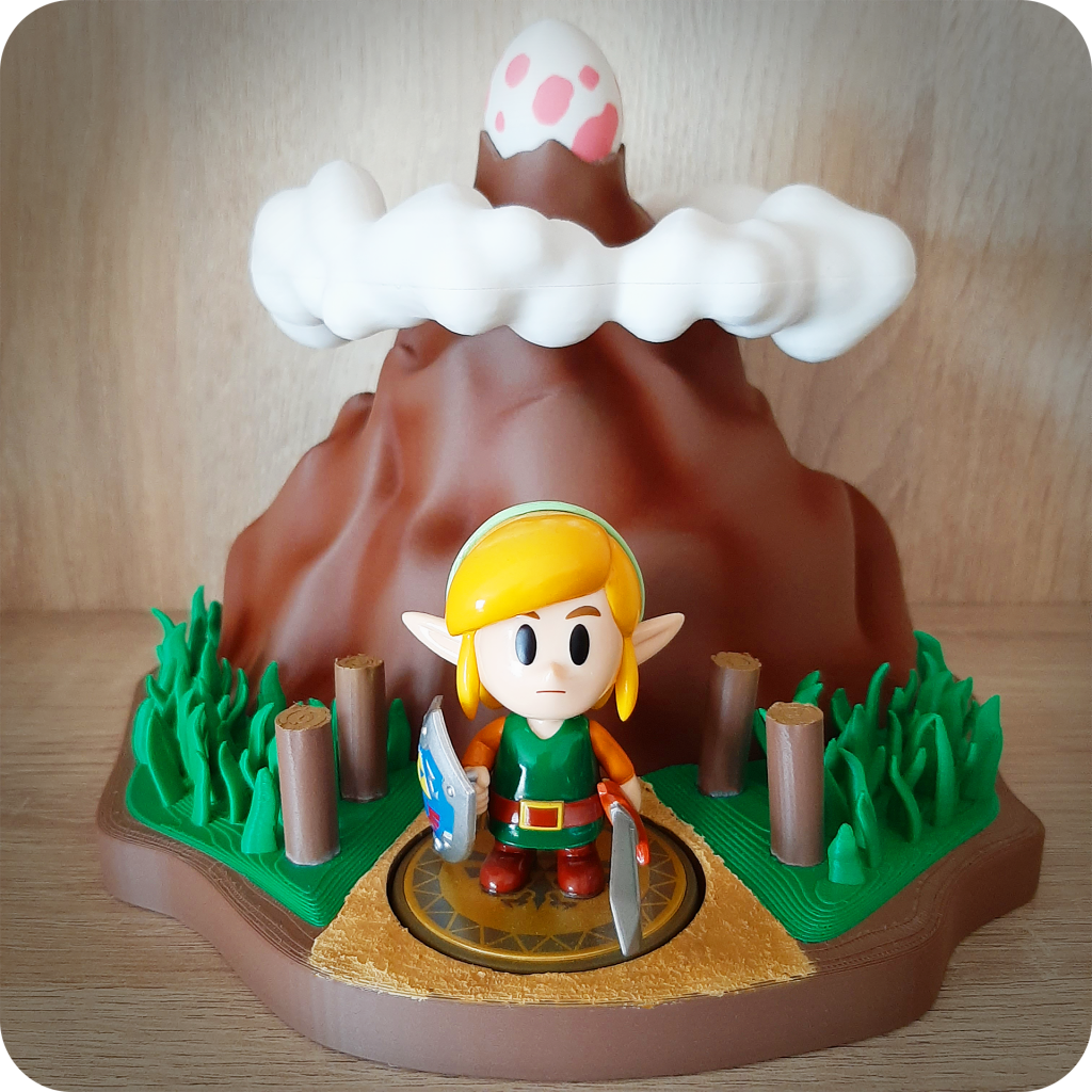 Diorama pour Amiibo – Link's Awakening