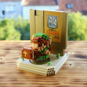 Diorama pour Amiibo – Link Pixel
