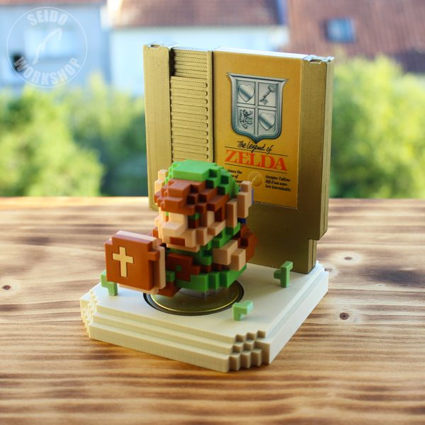Diorama pour Amiibo – Link Pixel