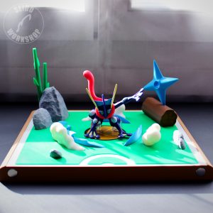 Diorama pour Amiibo - Poké Stadium Shinobi