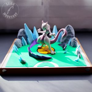 Diorama pour Amiibo – Poké Stadium Azuré