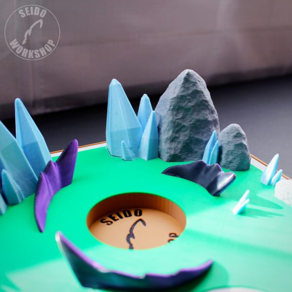 Diorama pour Amiibo – Poké Stadium Azuré – Image 3