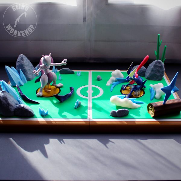 Diorama pour Amiibo – Poké Stadium Azuré – Image 6